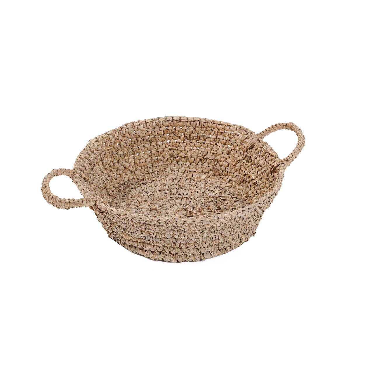 The Raffia Basket Trays, Natural, S — 3