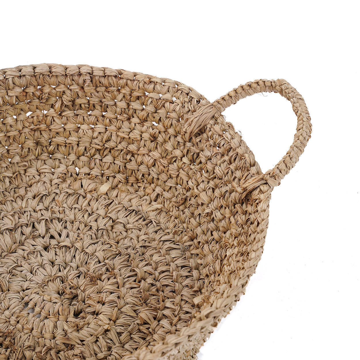 The Raffia Basket Trays, Natural, S — 5
