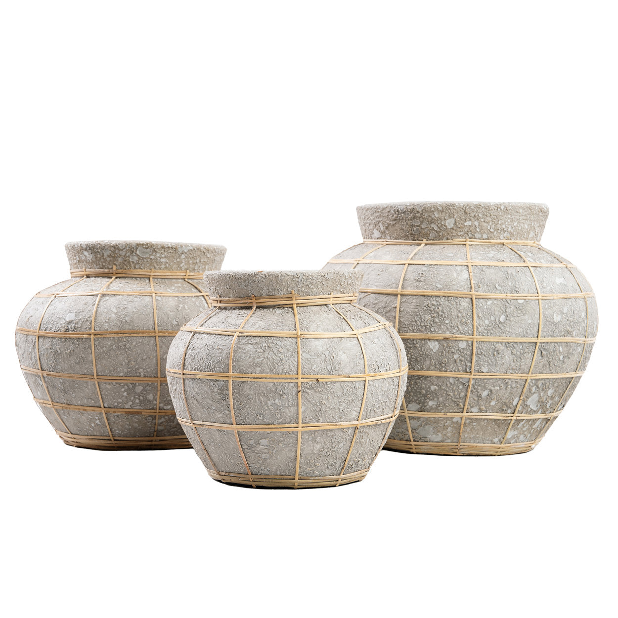 The Belly Vase, Concrete Natural, L — 5