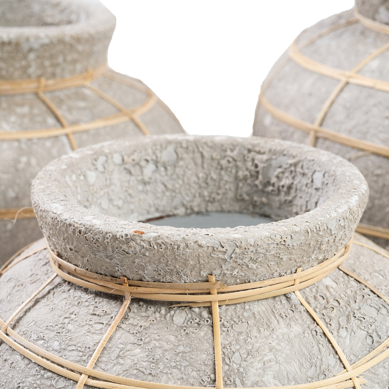 The Belly Vase, Concrete Natural, L — 6