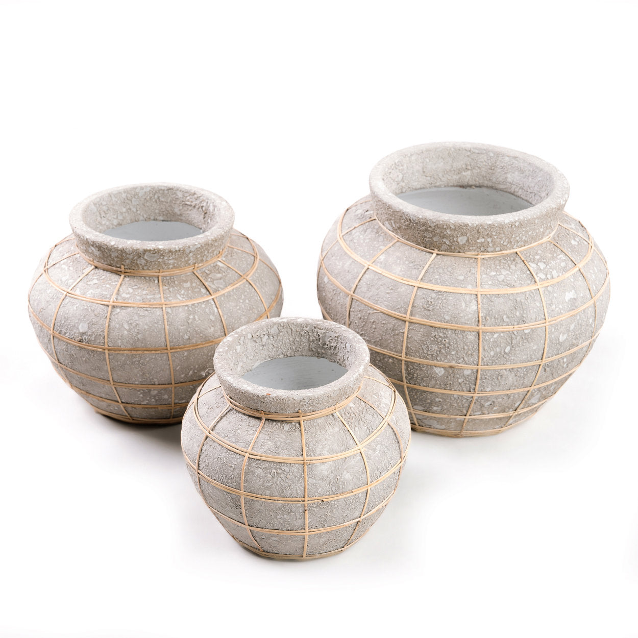 The Belly Vase, Concrete Natural, L — 8