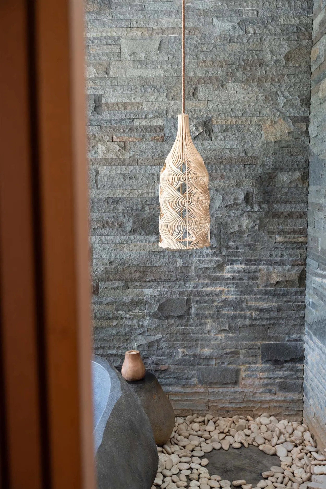 The Garaffa Pendant, Natural, L — 7