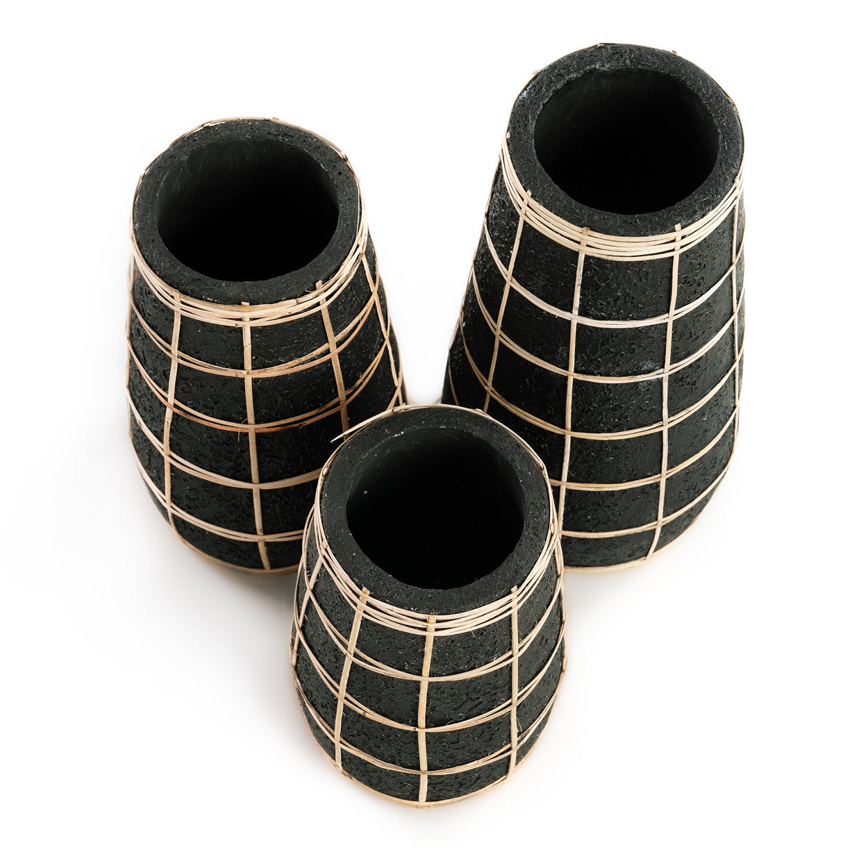 The Cutie Vase, Black Natural, S — 6