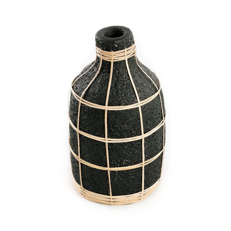 The Whoopy Vase, Black Natural, L