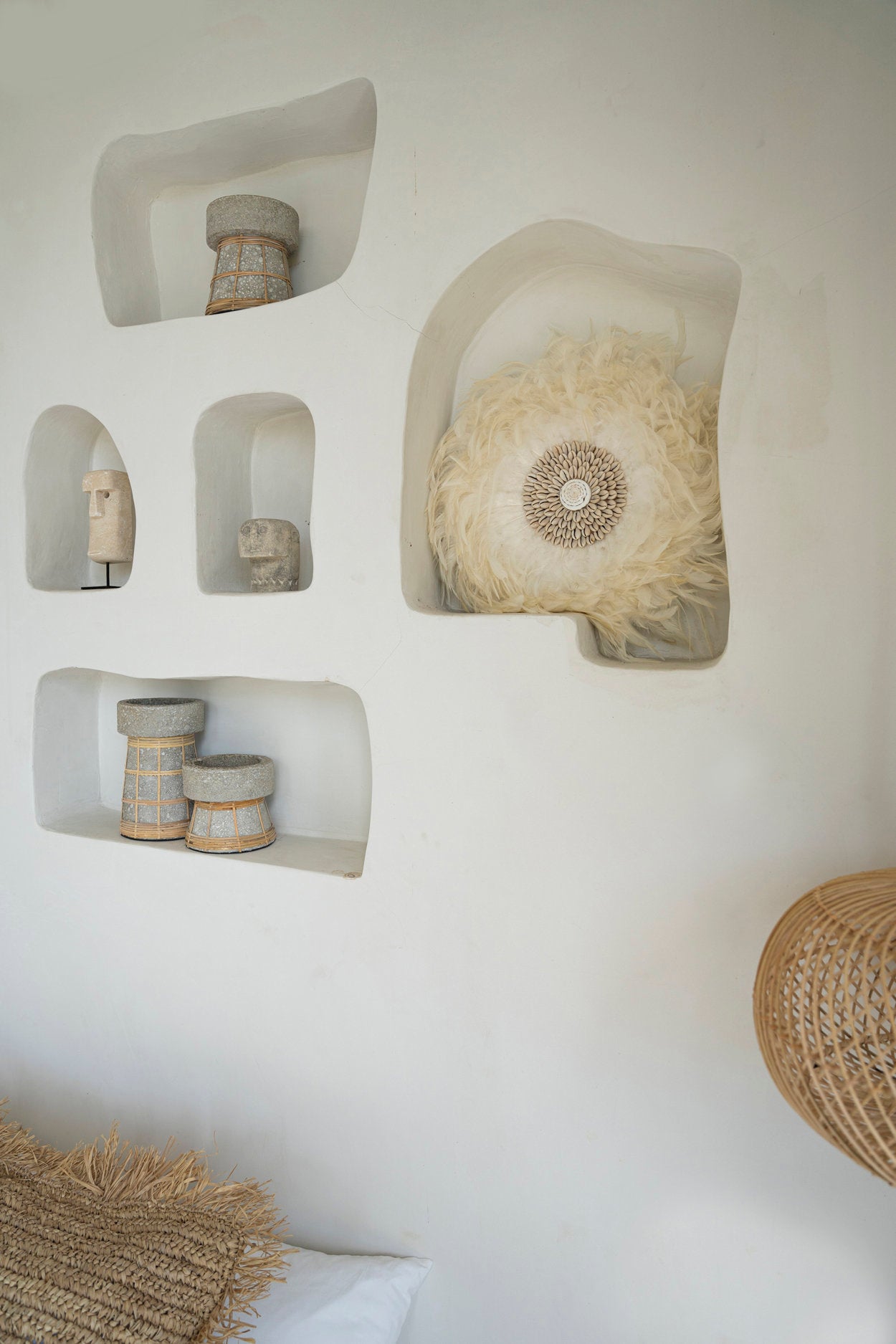 The Serene Candle Holder, Concrete Natural, L — 4