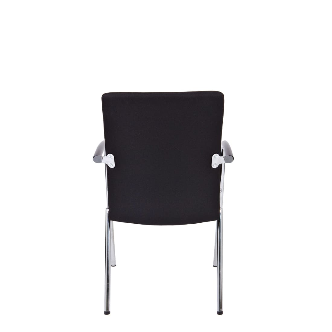 Workliving X1 Meeting Chair, Comfort, 4-Leg, Black — 5