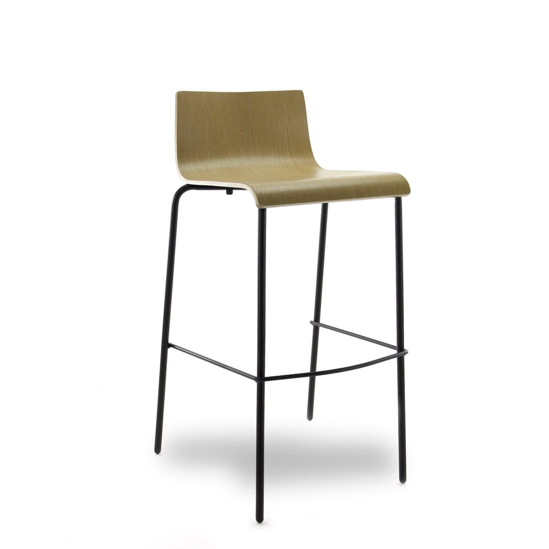Workliving Wilco Bar Stool, Pure Oak, Natural