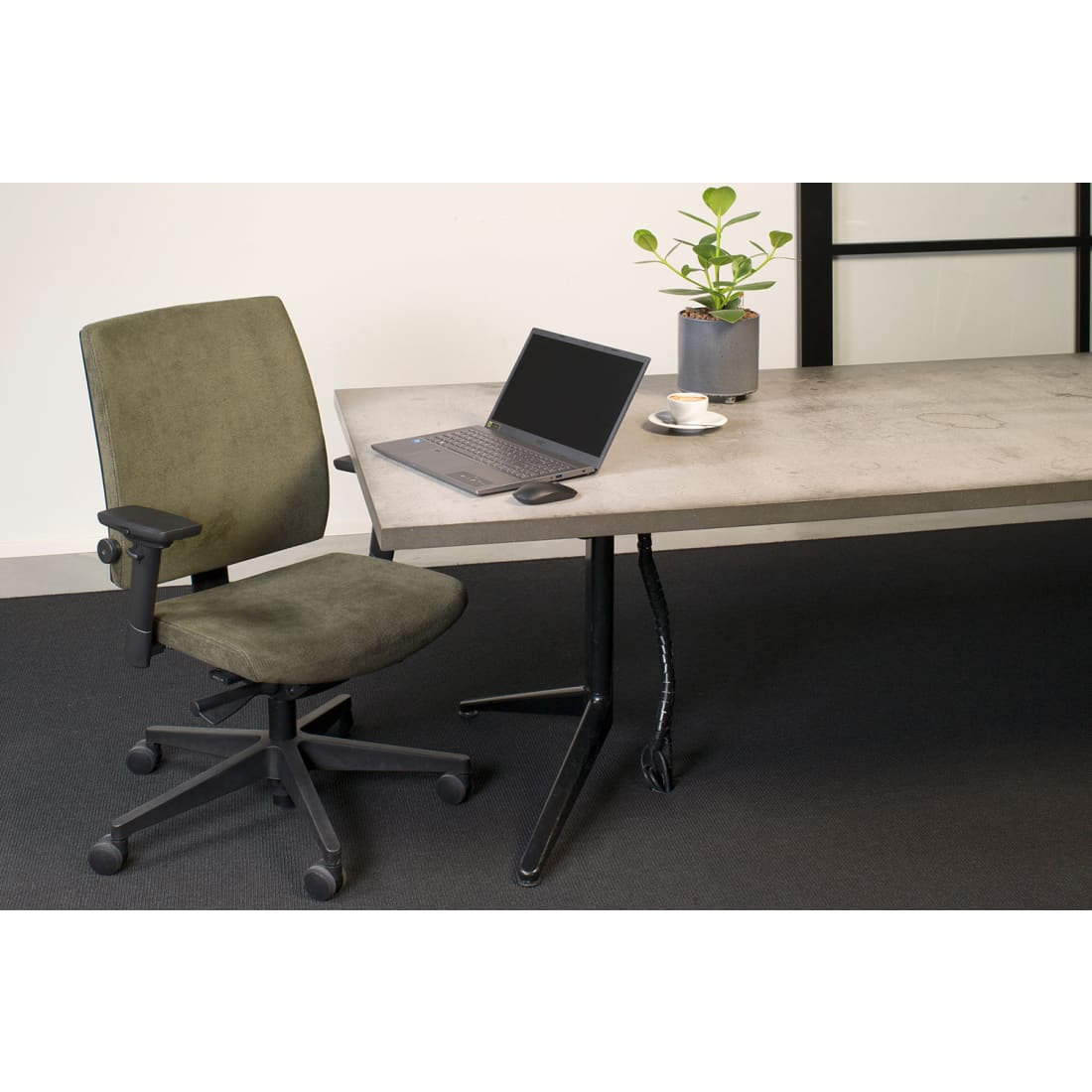 Workliving Eva Comfort Ergonomic Office Chair, Green Regain, (N)EN 1335 — 2