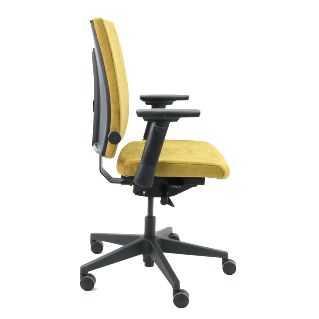 Workliving Eva Comfort Ergonomic Office Chair, Yellow Regain, (N)EN 1335 — 2