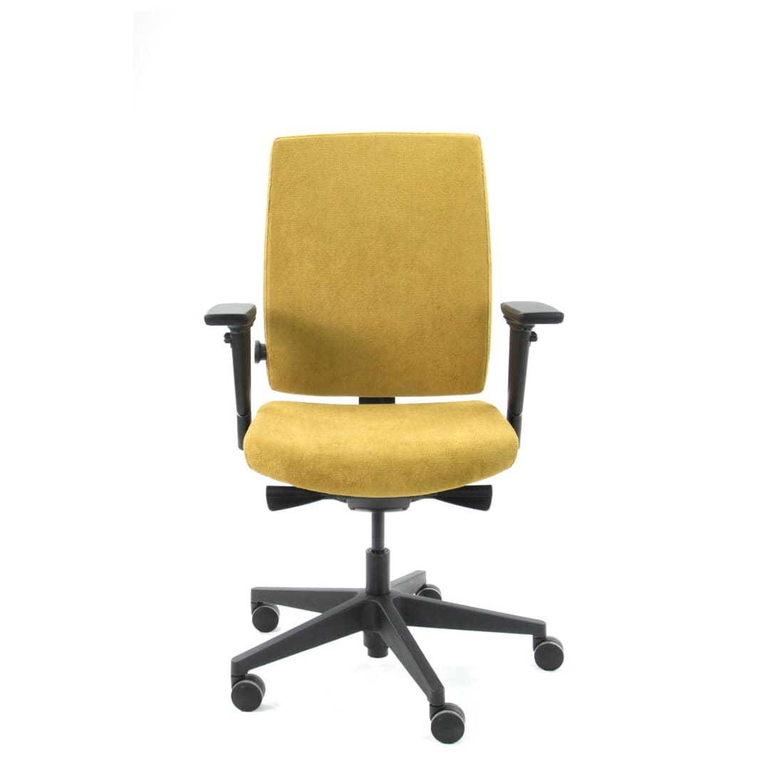 Workliving Eva Comfort Ergonomic Office Chair, Yellow Regain, (N)EN 1335 — 4