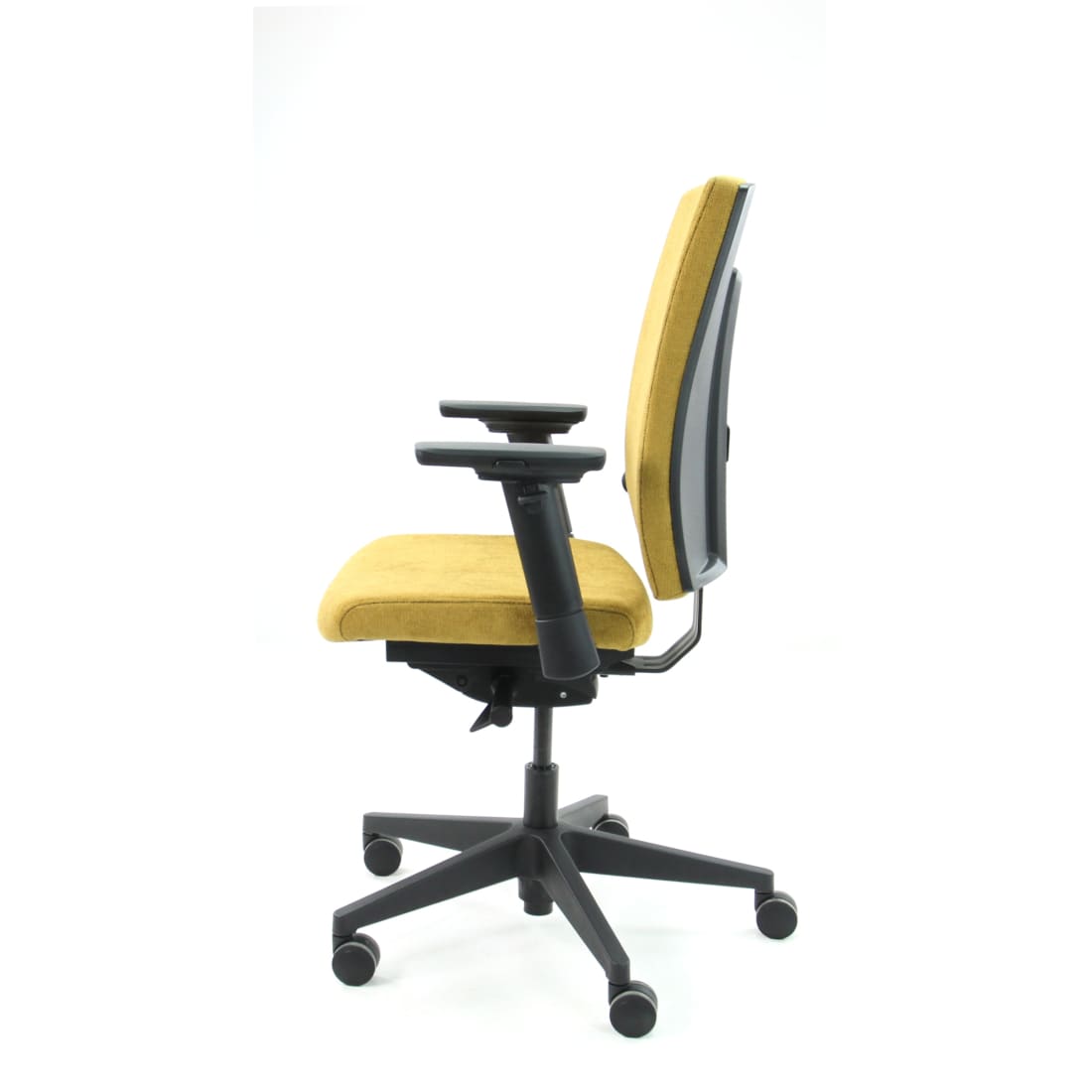 Workliving Eva Comfort Ergonomic Office Chair, Yellow Regain, (N)EN 1335 — 6
