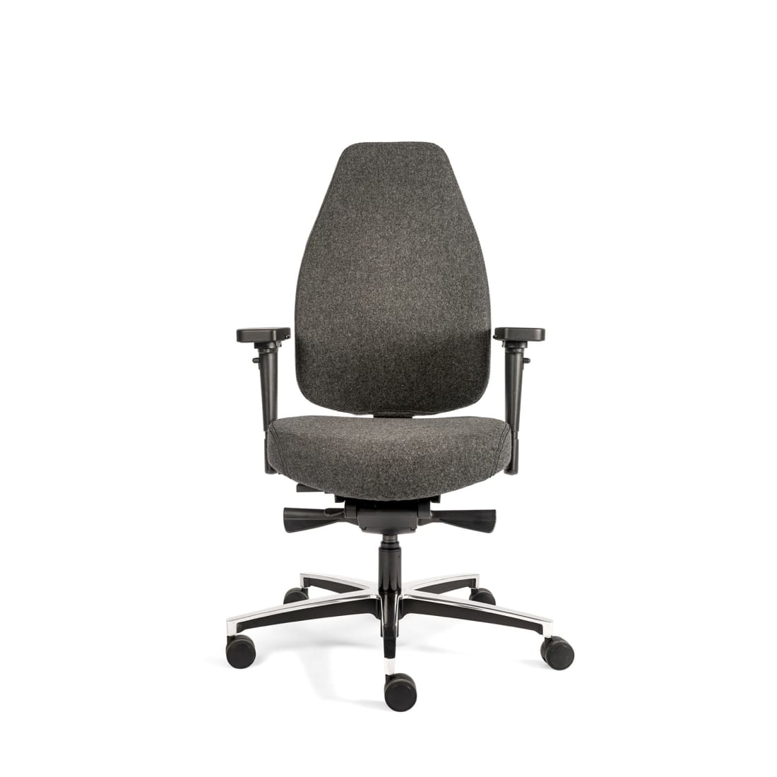 Sit And Move Therapod X Standard Office Chair, Mid Grey, Fenice Wool Felt — 3
