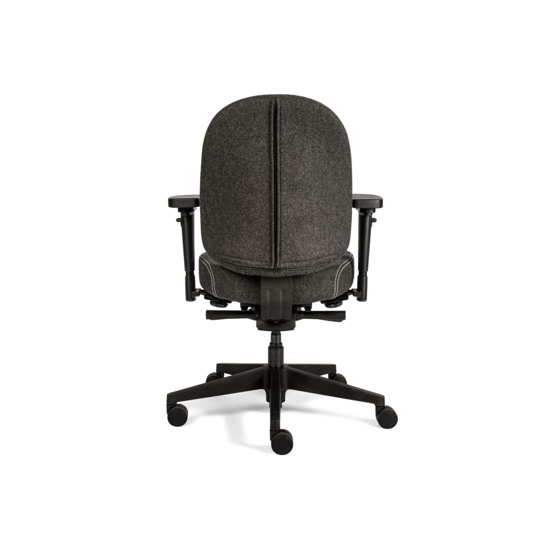 Sit And Move Therapod X Compact Office Chair, Dark Grey, Fenice Wool Felt — 6