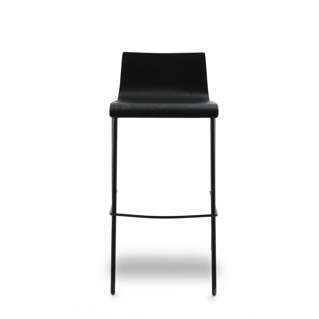 Workliving Bar Stool, Pure Oak, Black — 5