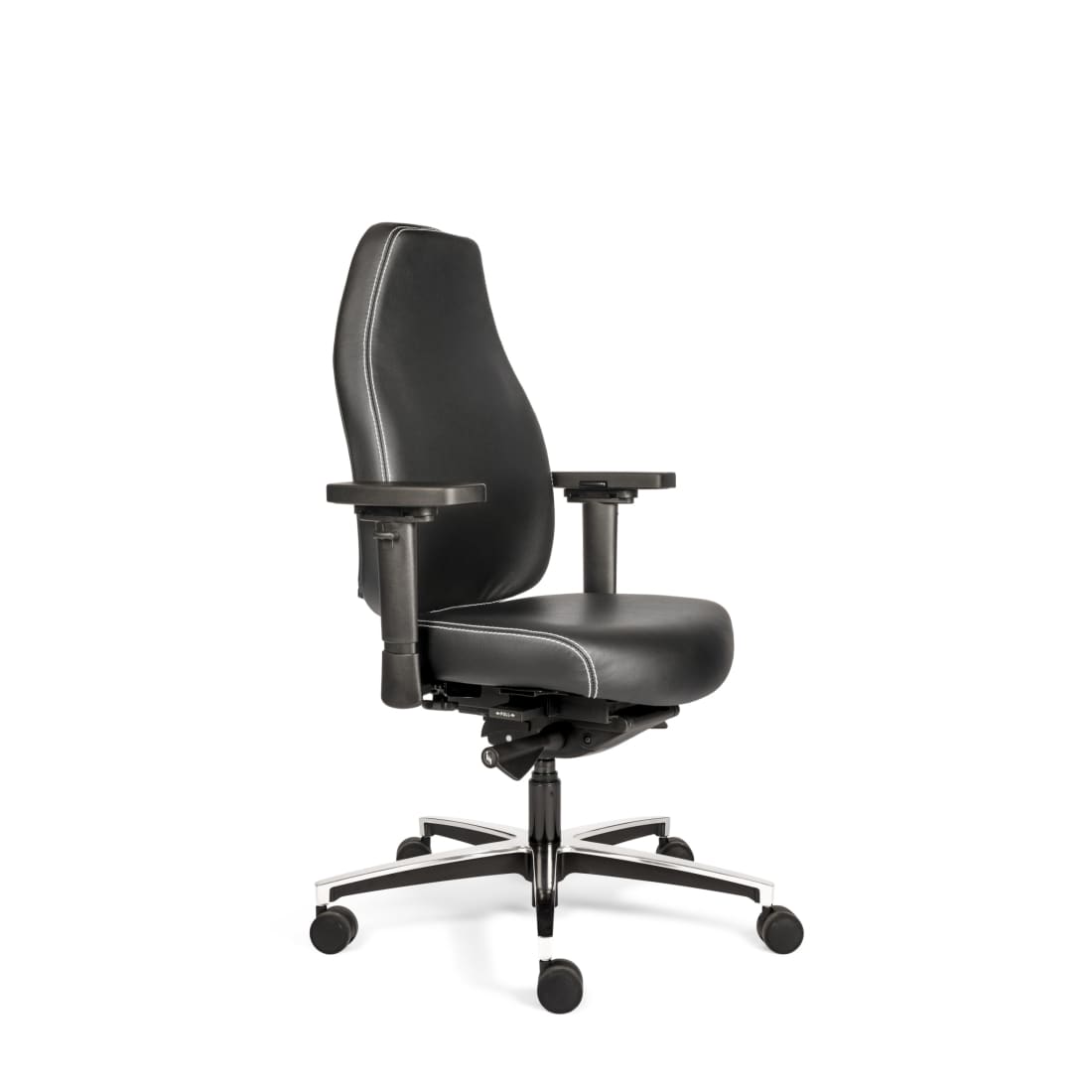 Sit And Move Therapod X Standard Office Chair, Black Leather