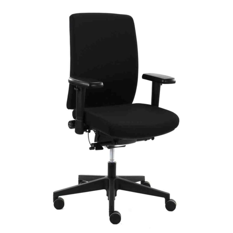 Workliving NPR1813 Ramblas Comfort Black Edition, Ergonomic Design Office Chair, ARBO