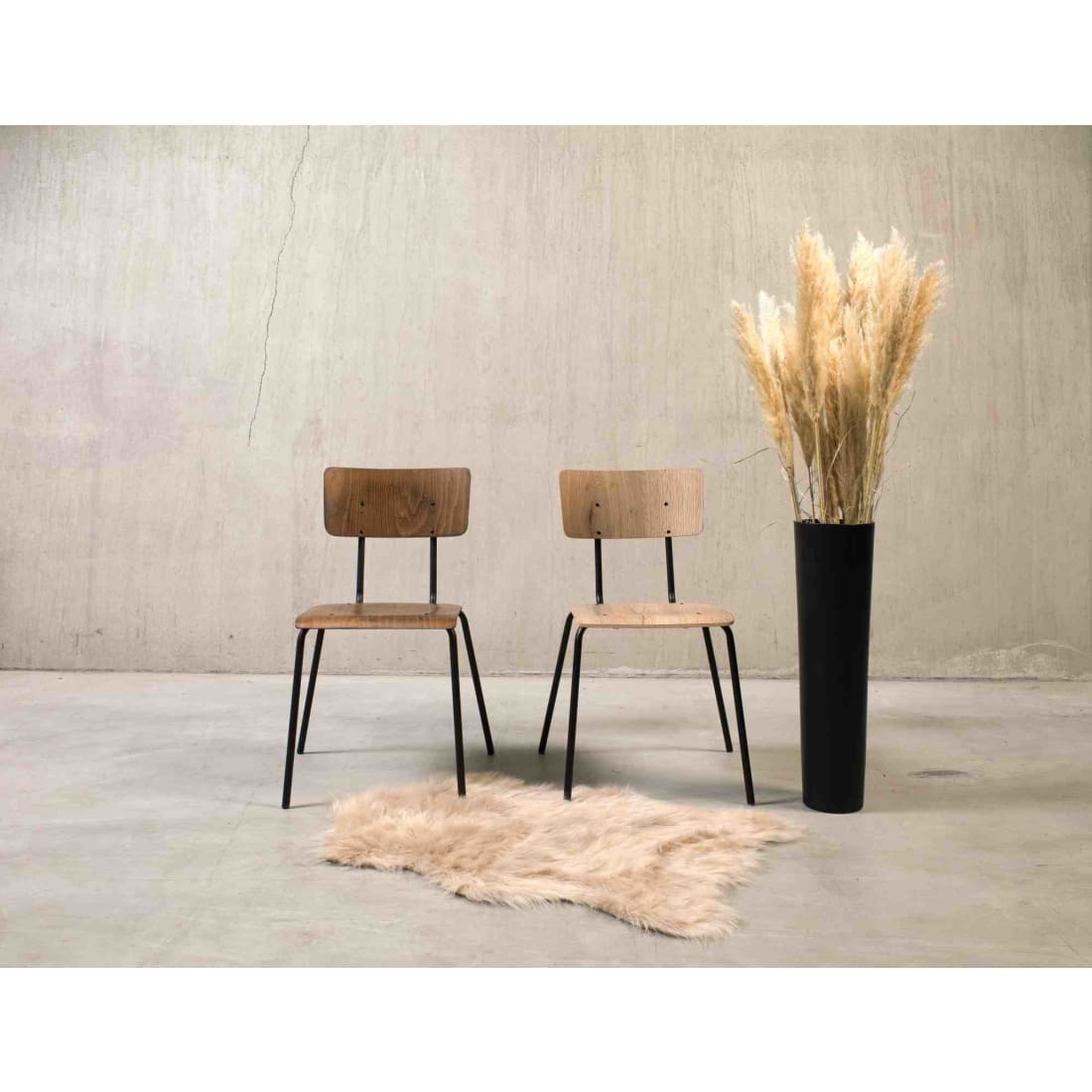 Workliving Tressia Dining Chair, Wooden Design — 2