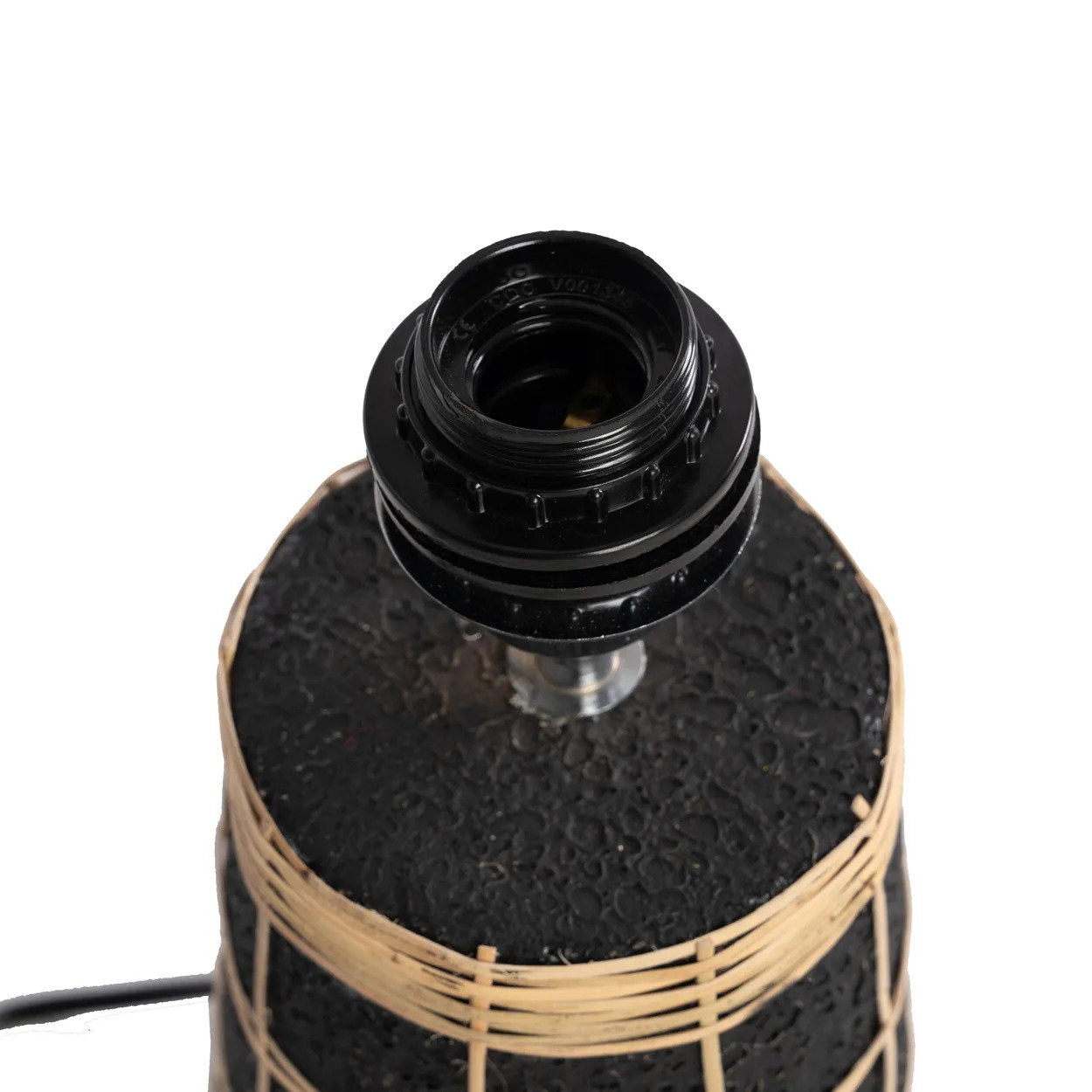 The Naxos Table Lamp, Black Natural — 7
