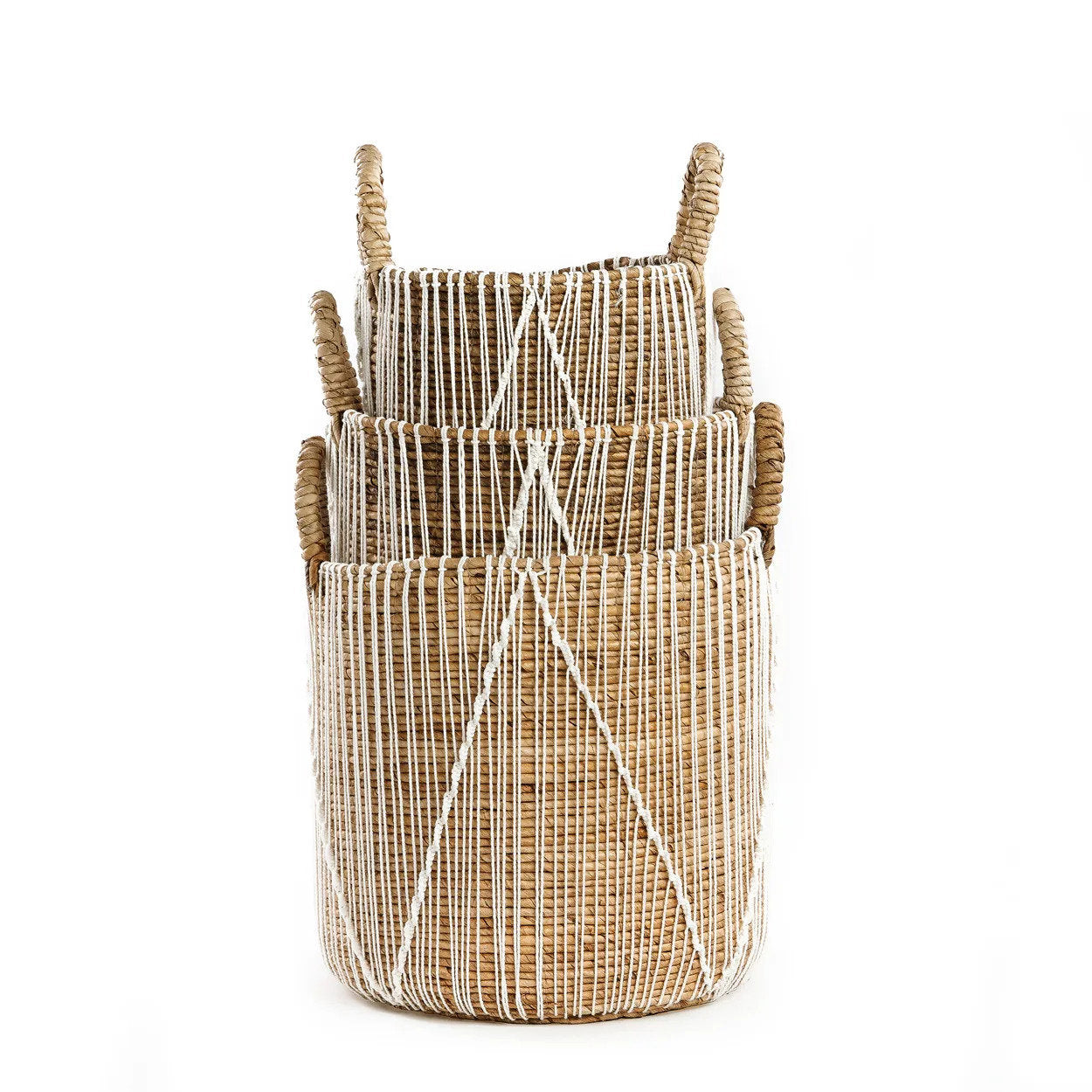 The Straight Stitched Macrame Basket, M — 8