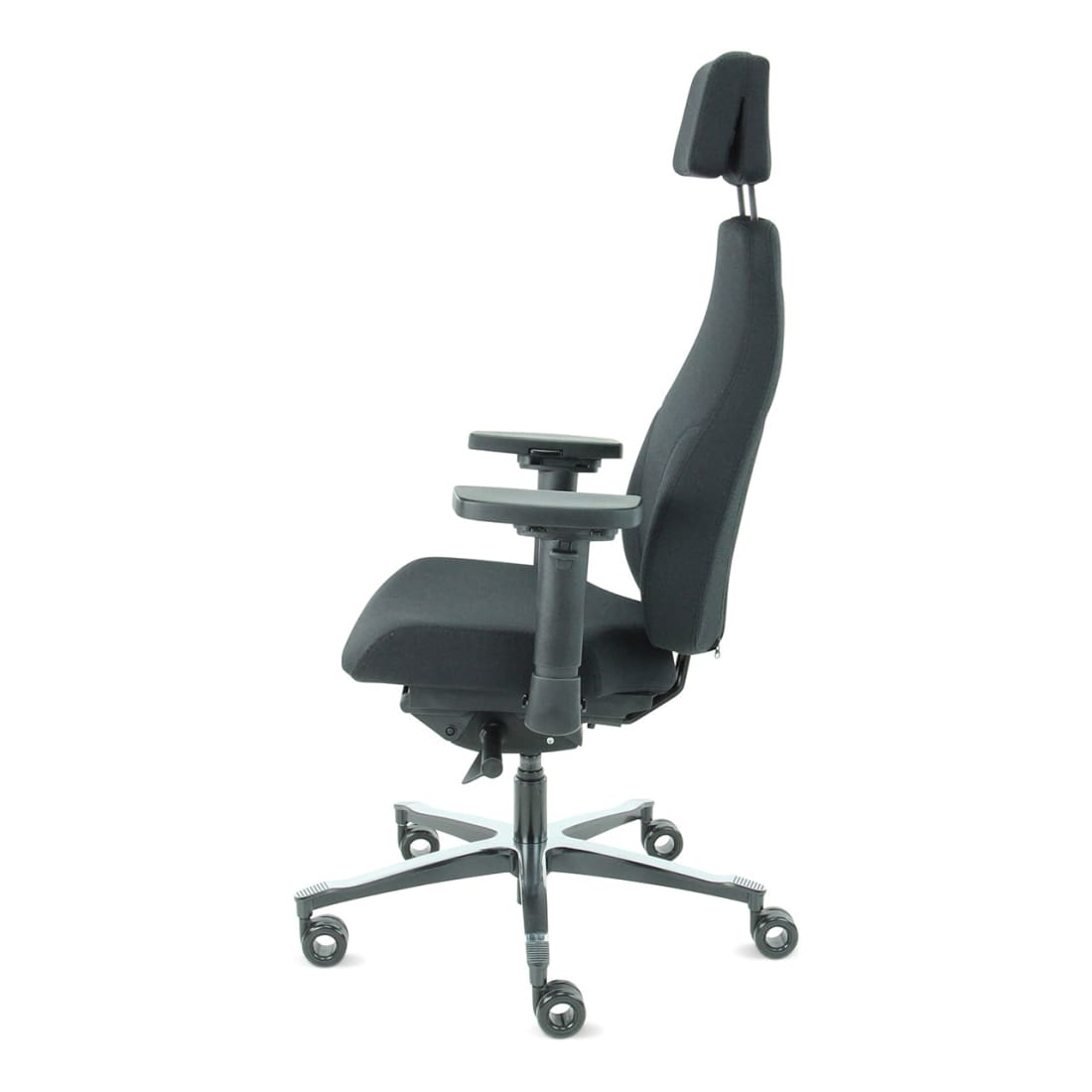 Sit And Move Therapod X2 HR Office Chair with Headrest, Black, Mirage Upholstery — 5