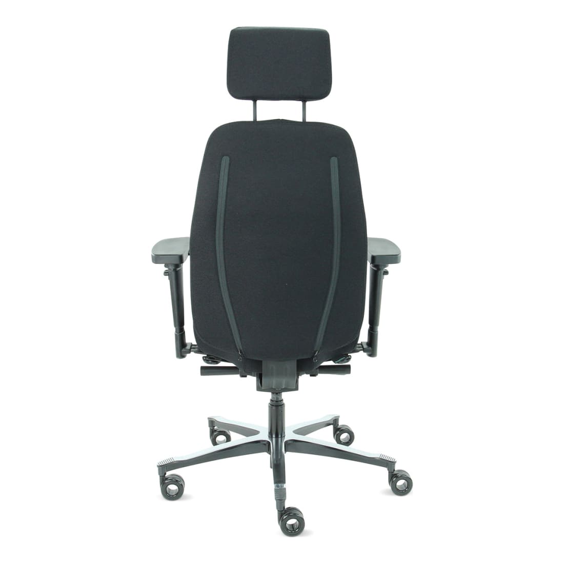 Sit And Move Therapod X2 HR Office Chair with Headrest, Black, Mirage Upholstery — 7
