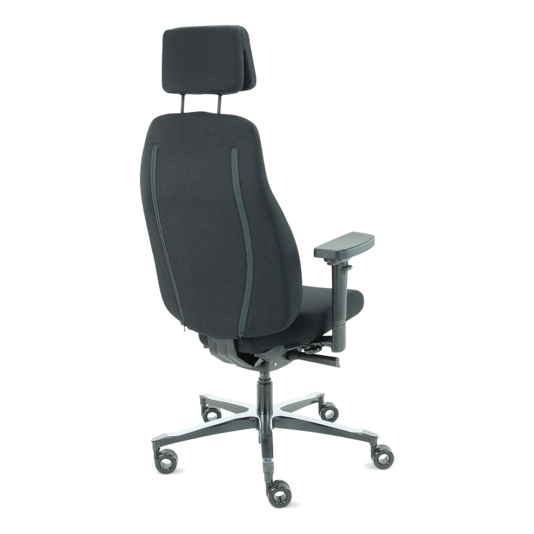 Sit And Move Therapod X2 HR Office Chair with Headrest, Black, Mirage Upholstery — 8