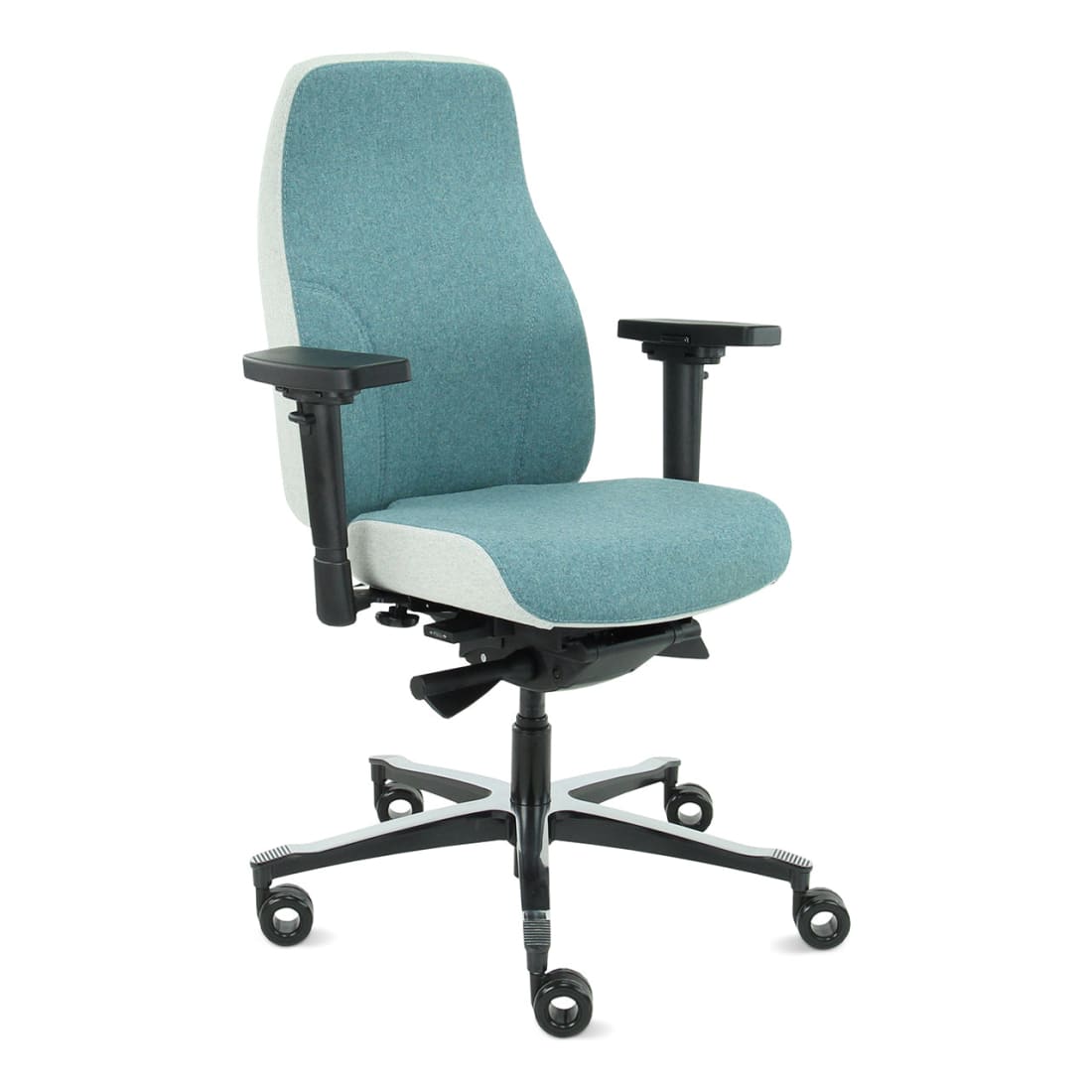 Sit And Move Therapod X2 Office Chair, Azure, Facet Wool Azure/Ashgrey