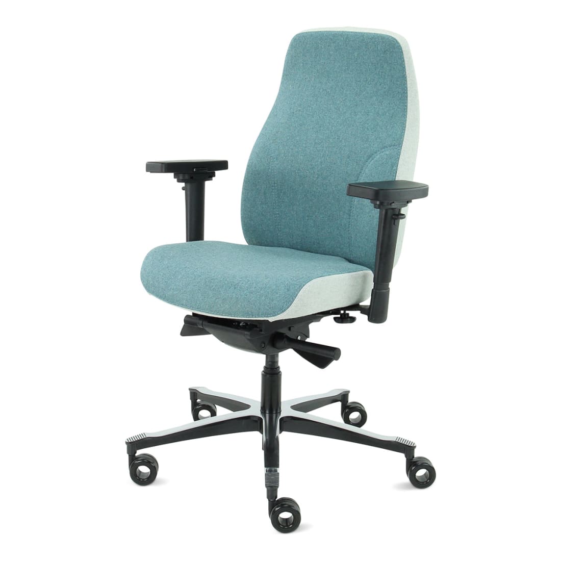 Sit And Move Therapod X2 Office Chair, Azure, Facet Wool Azure/Ashgrey — 4