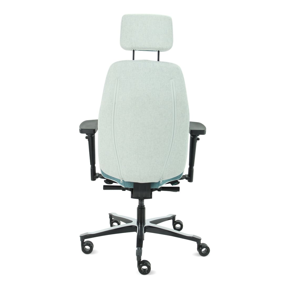 Sit And Move Therapod X2 HR Office Chair with Headrest, Azure, Facet Wool Azure/Ashgrey — 7