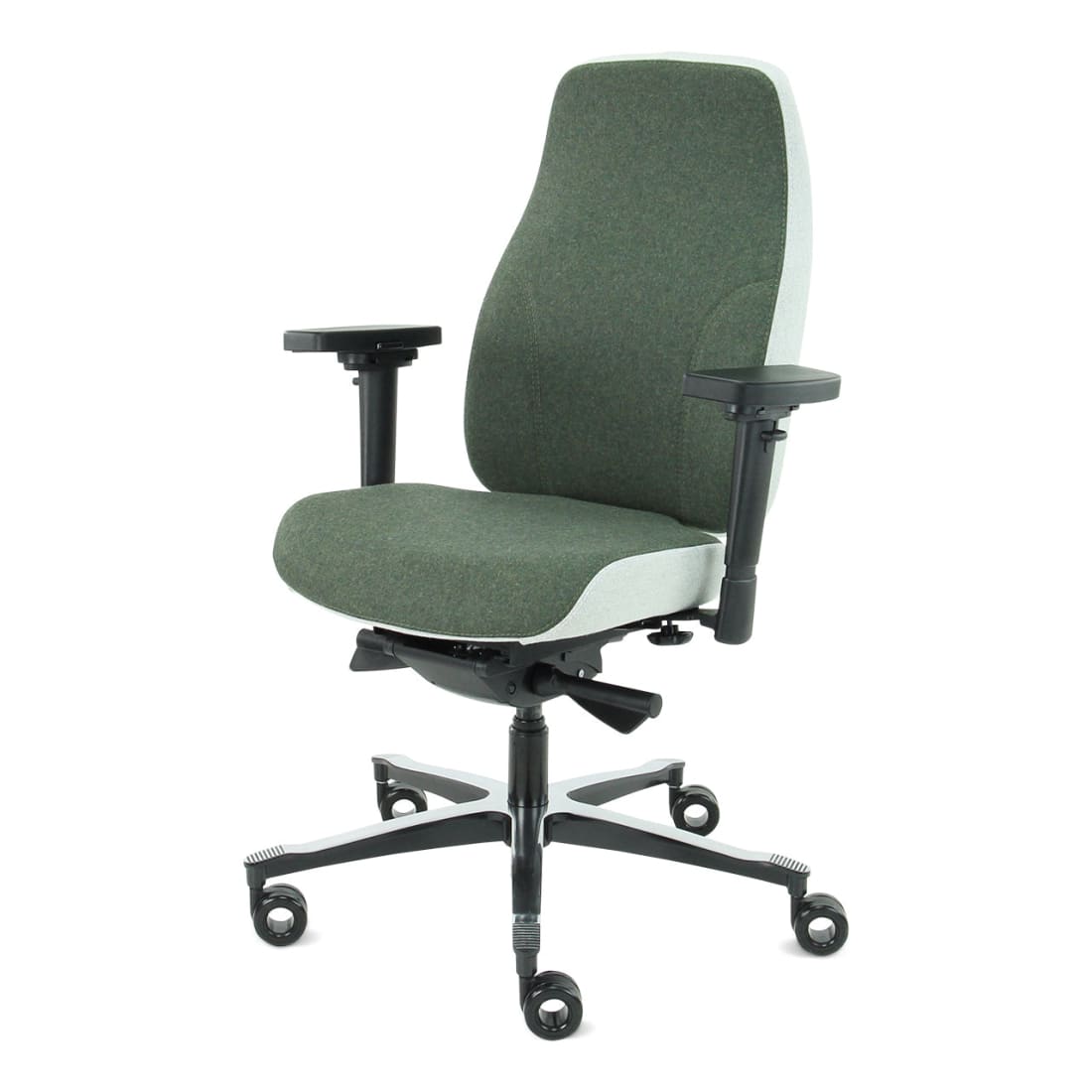 Sit And Move Therapod X2 Office Chair, Olive, Facet Wool Olive/Ashgrey — 4
