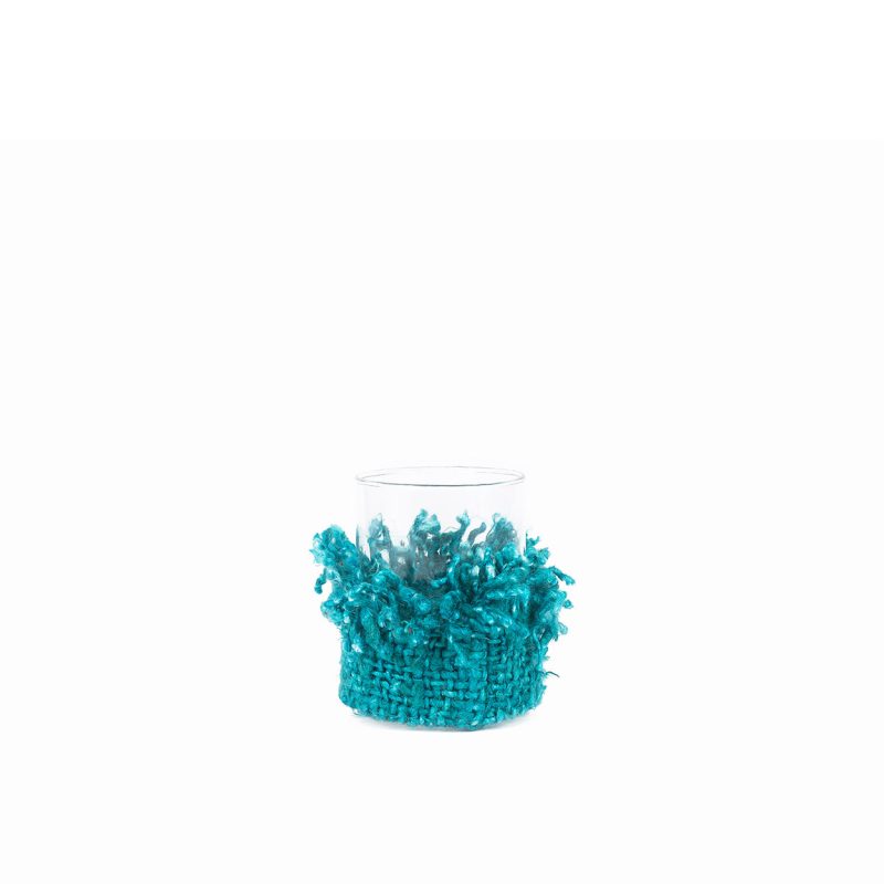 The Oh My Gee Candle Holder, Aqua, M