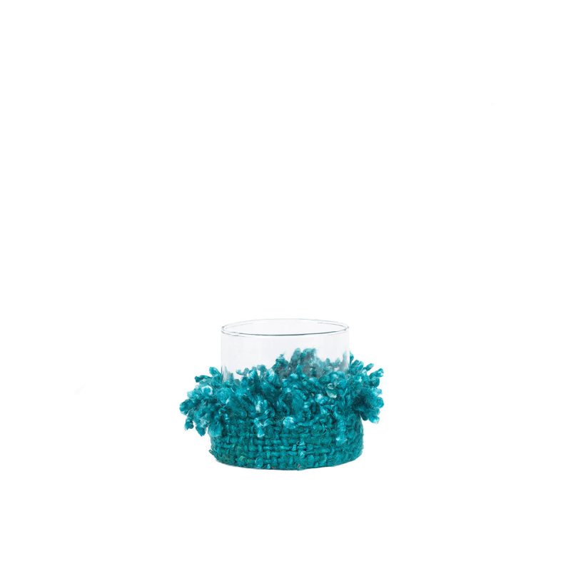 The Oh My Gee Candle Holder, Aqua, S