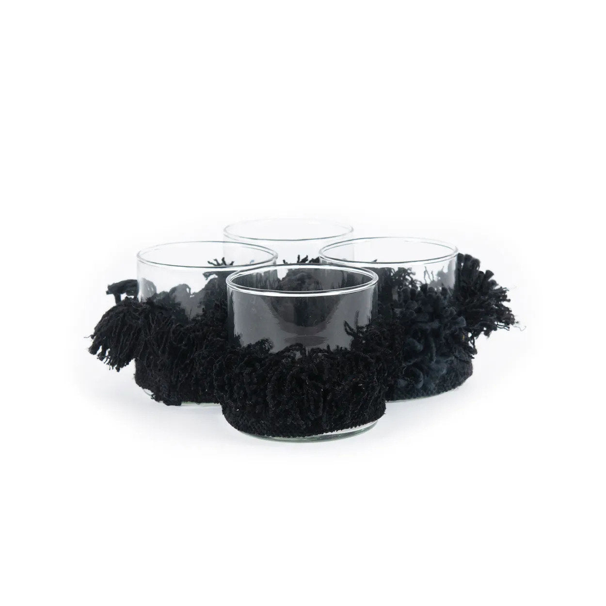 The Oh My Gee Candle Holder, Black Velvet, S — 4