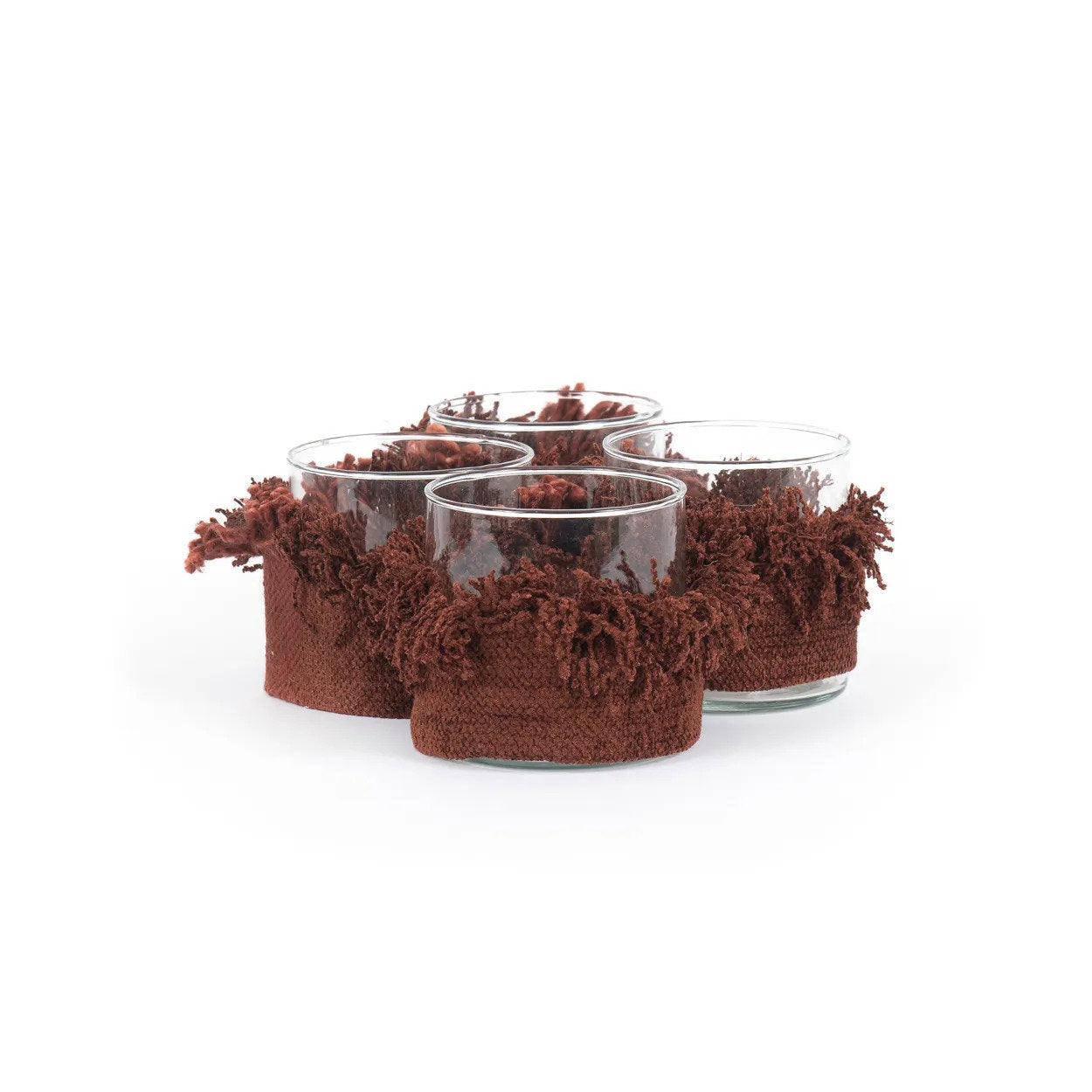 The Oh My Gee Candle Holder, BurgundyVelvet, S — 3