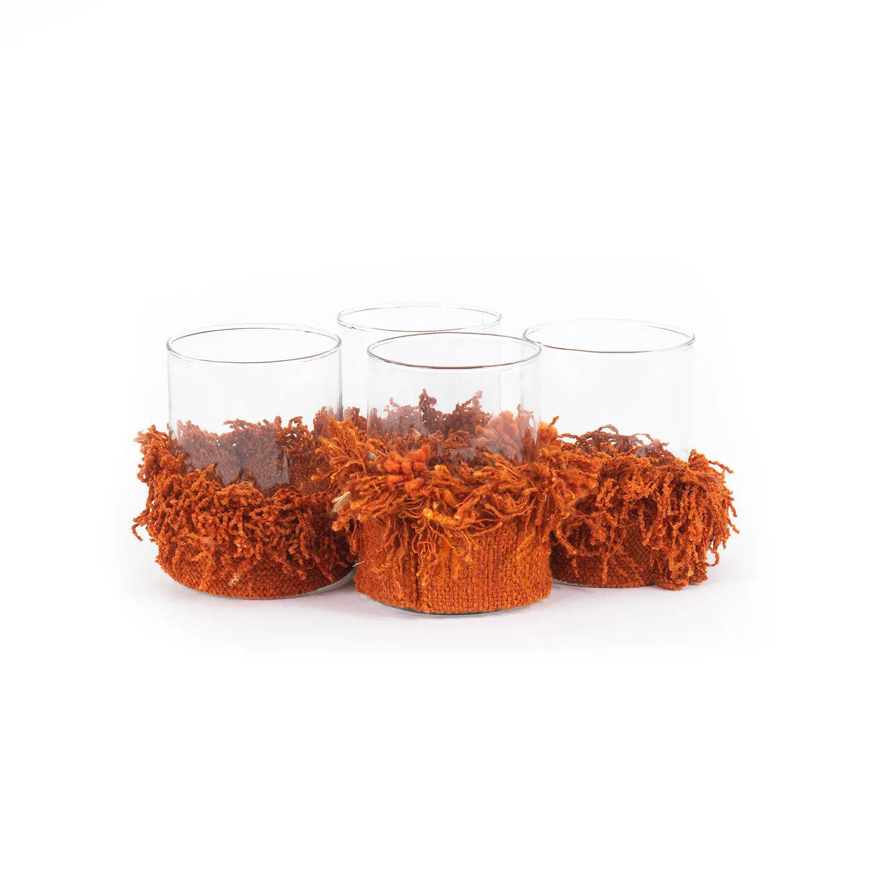 The Oh My Gee Candle Holder, Rust Velvet, M — 4