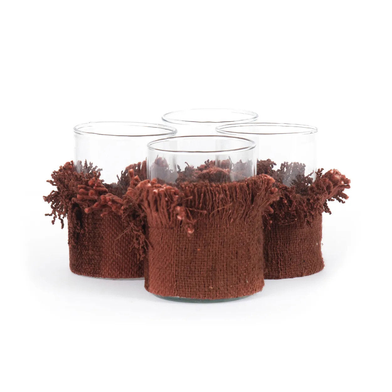 The Oh My Gee Candle Holder, Burgundy Velvet, M — 4