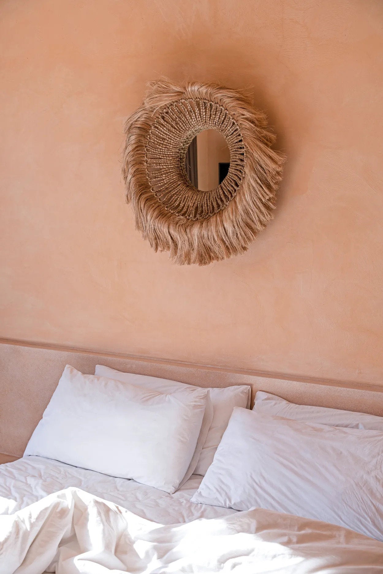 The Abaca Solomon Mirror, Natural — 6