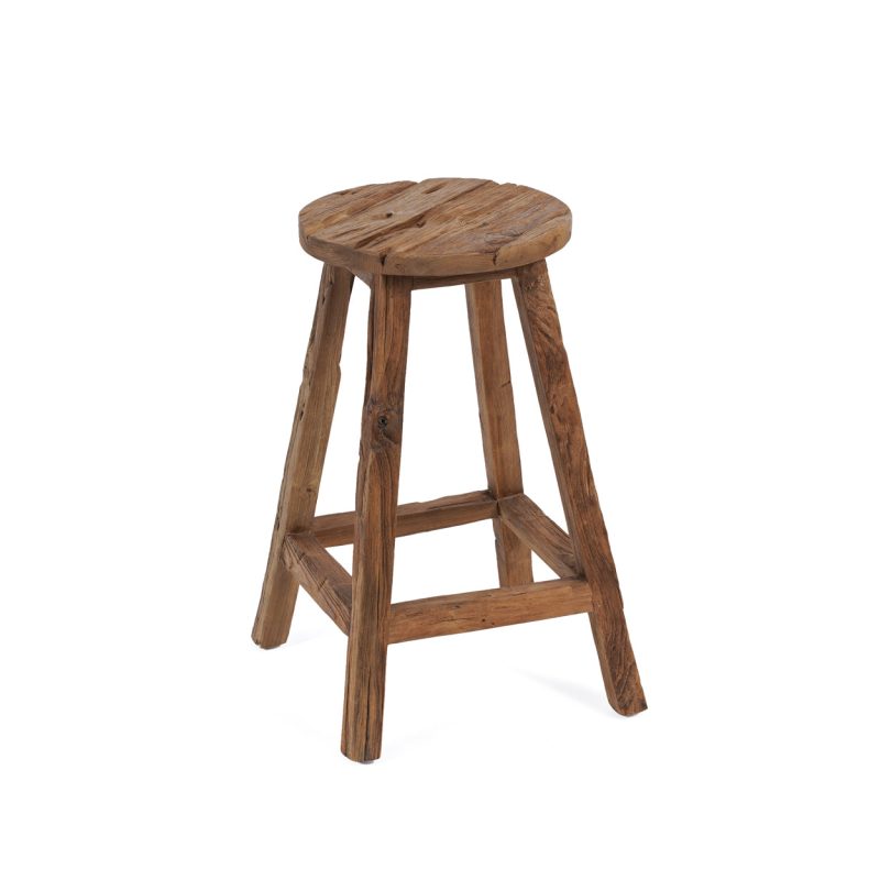 The Shibori Bar Stool, Natural