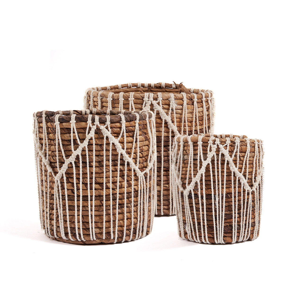 The Macra-mazing Basket, Natural White, L — 4