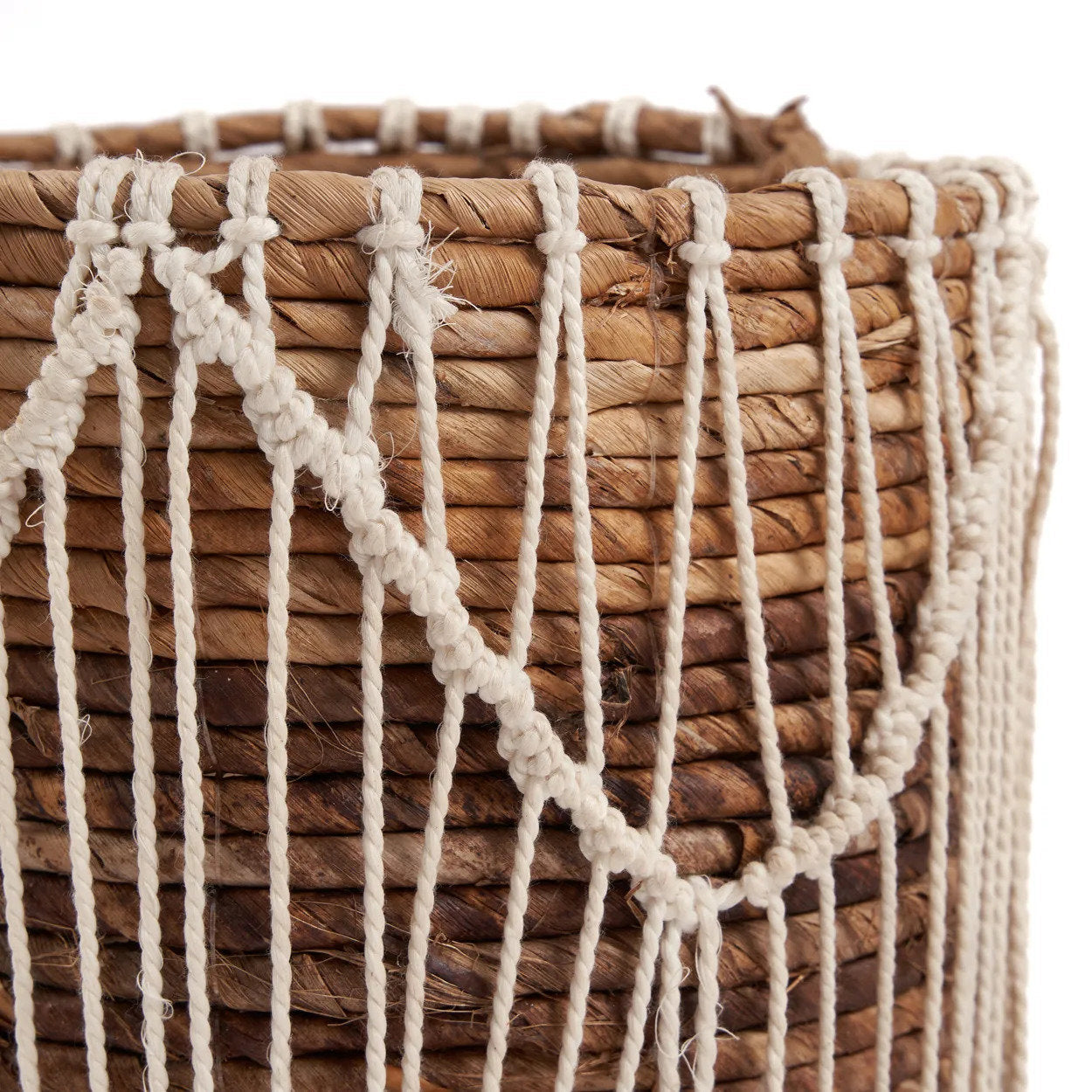 The Macra-mazing Basket, Natural White, L — 5
