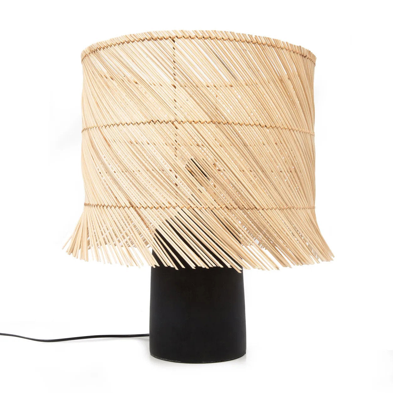 The Rattan Table Lamp Shade, Natural — 2