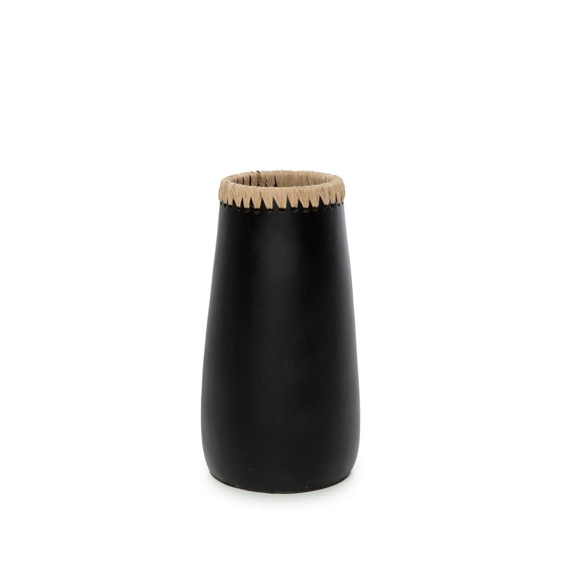 The Sneaky Vase, Black Natural, M