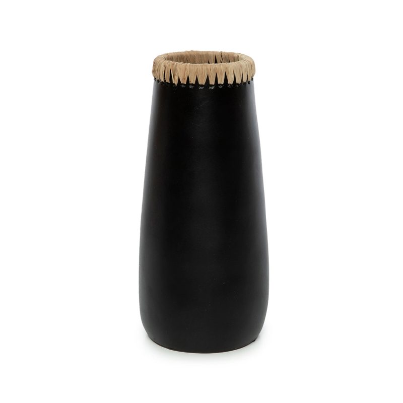 The Sneaky Vase, Black Natural, L
