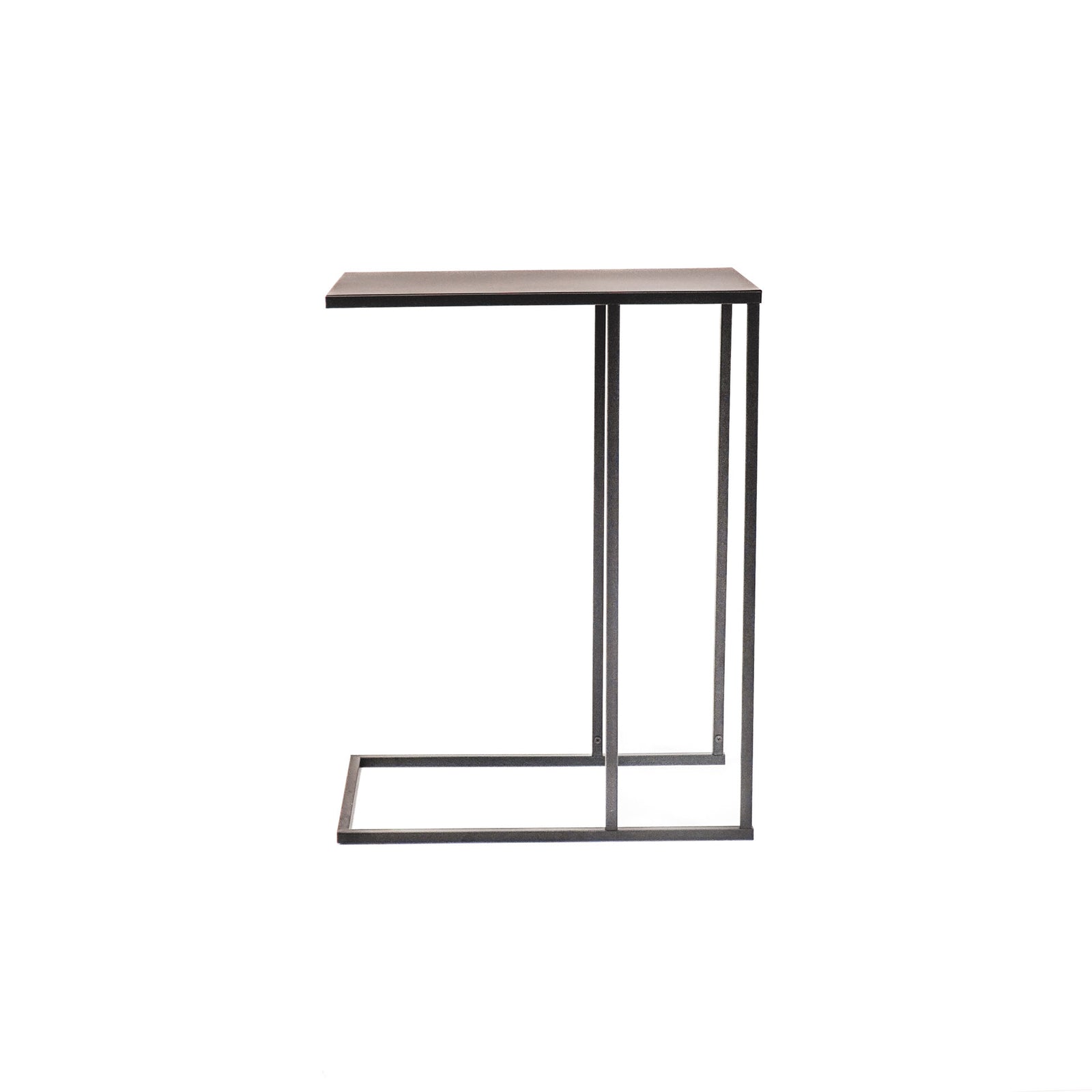 Side Table, Metal, Black, 45x30x60cm — 2
