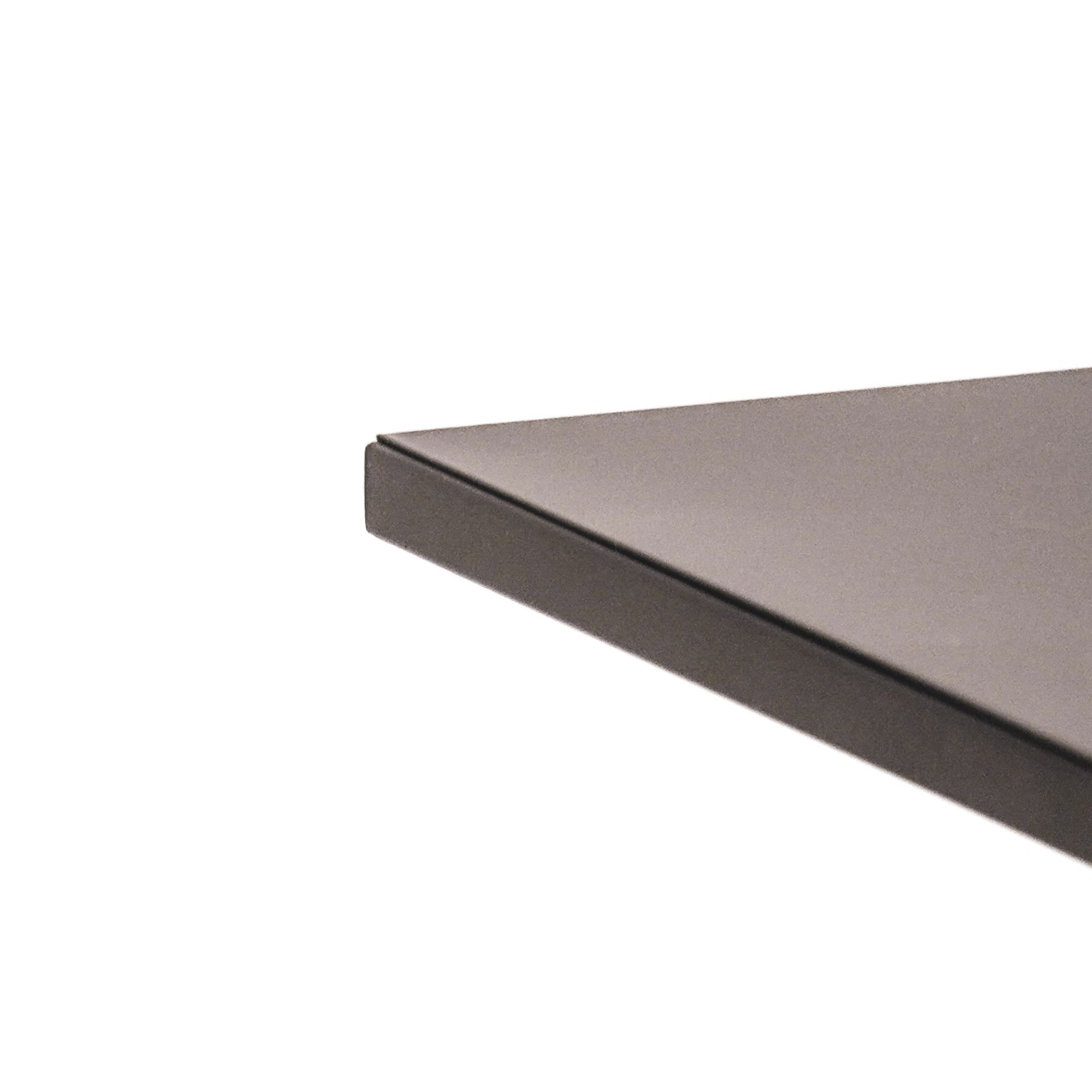 Side Table, Metal, Black, 45x30x60cm — 3