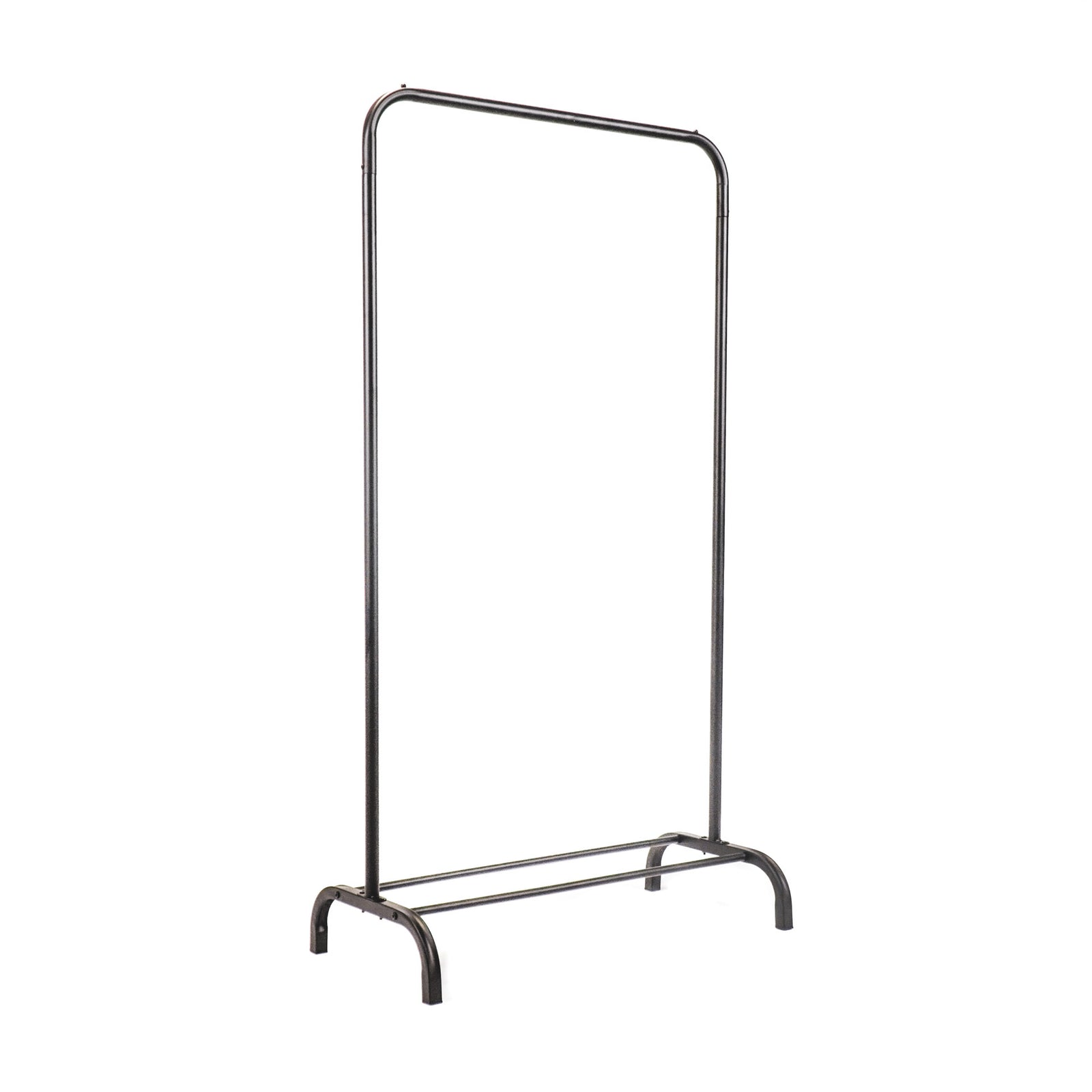 Clothrack, Metal, Black, 80x40x150cm