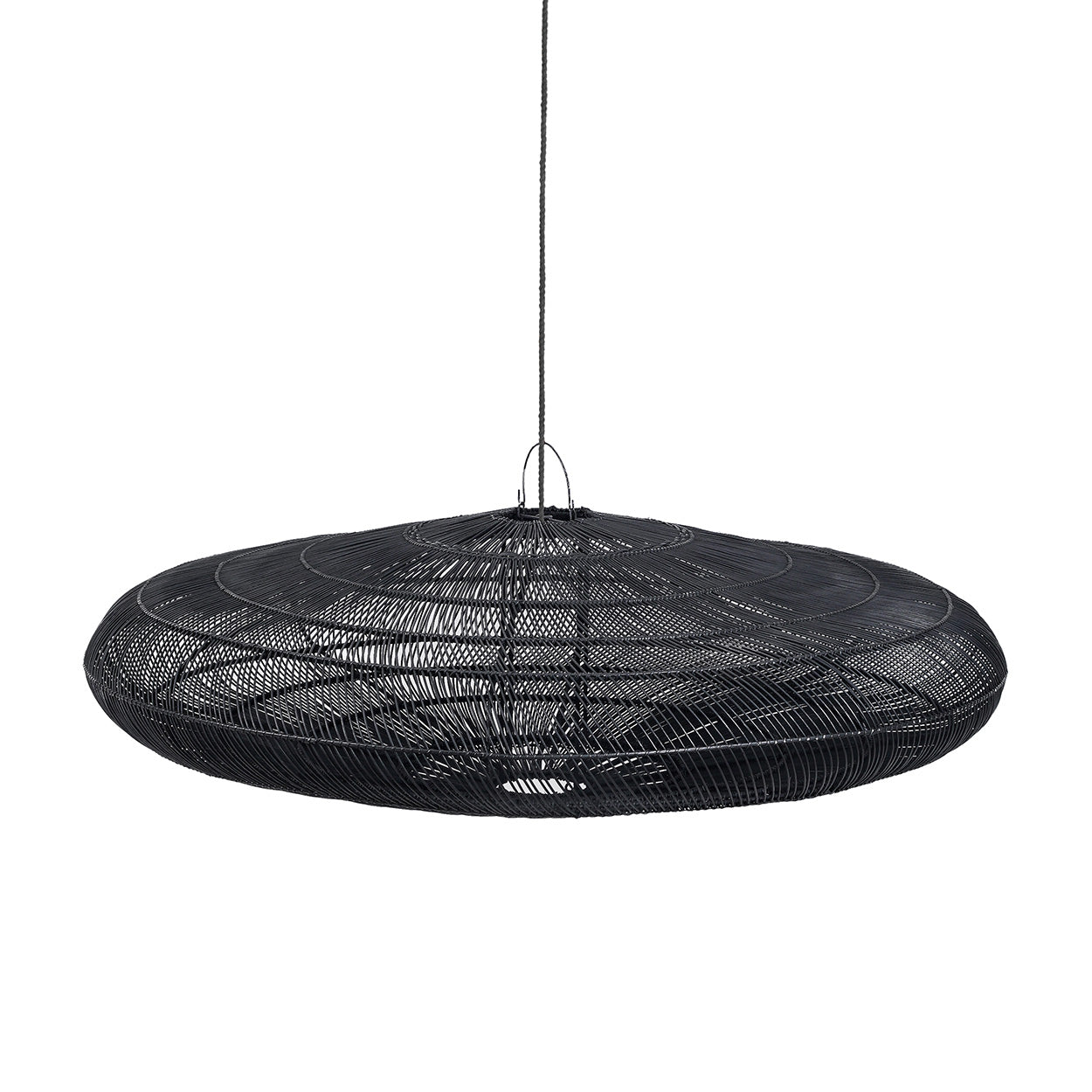 The Macaron Pendant, Black, XL