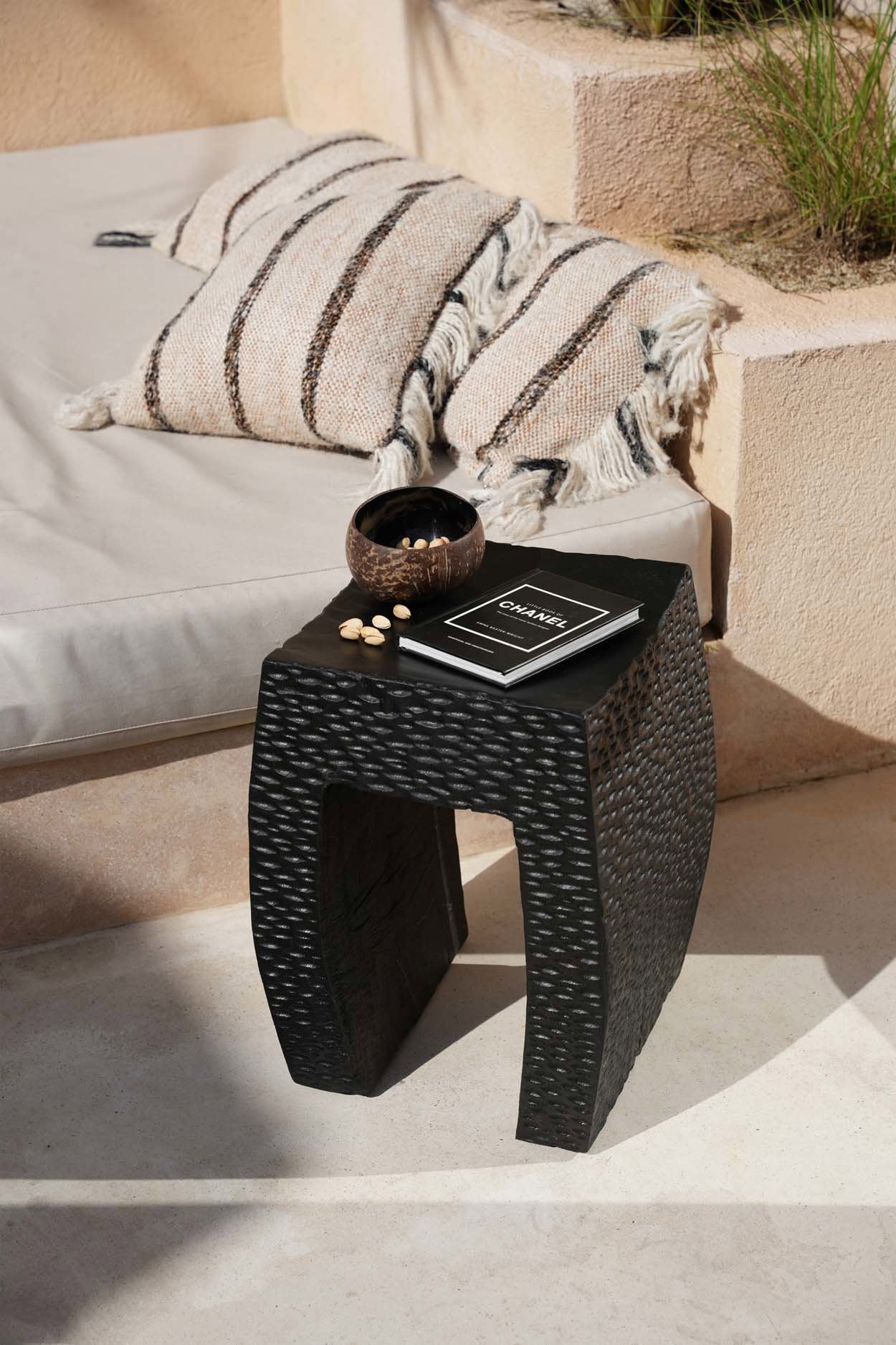 The Montano Stool, Black — 2
