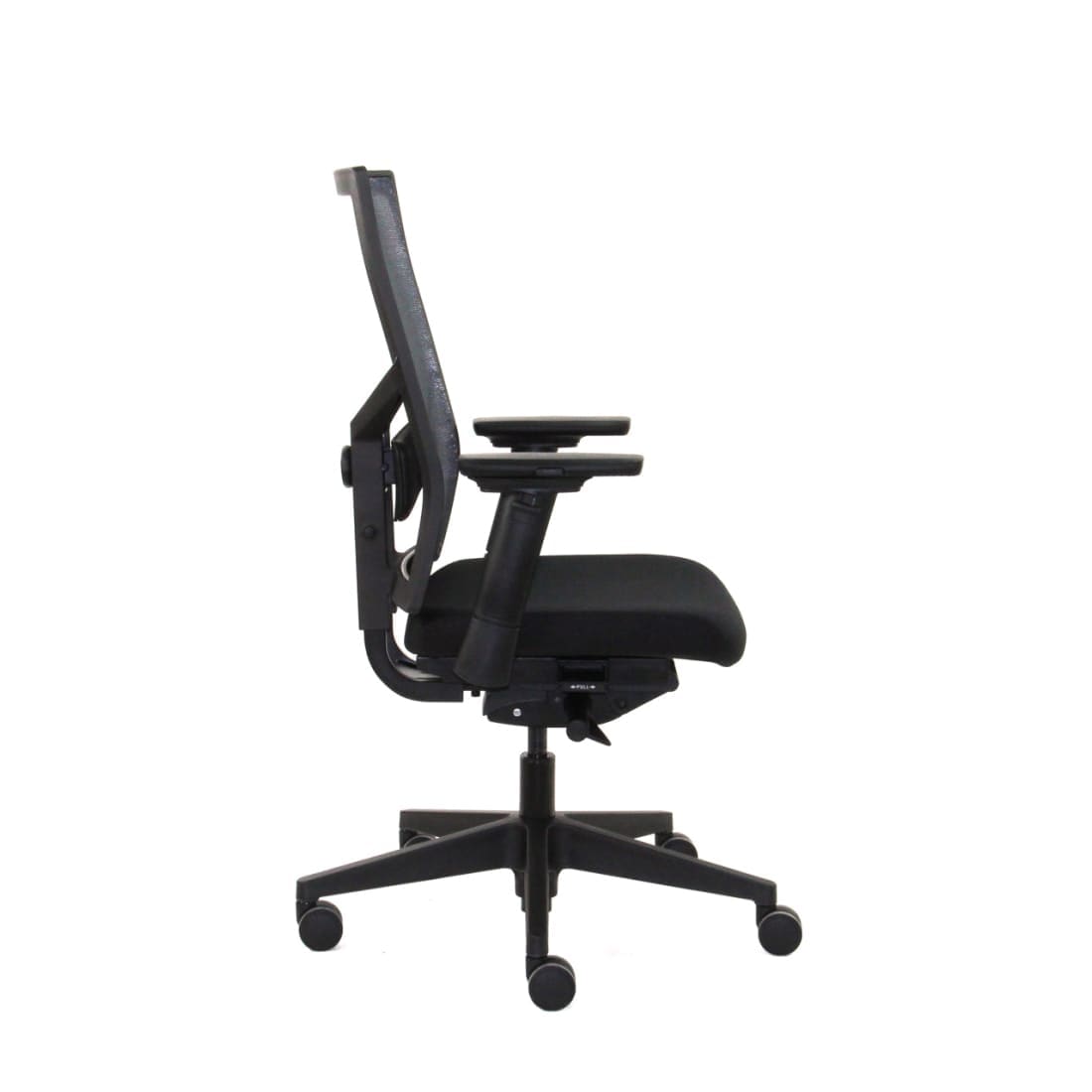 Workliving Zuidas Mesh Black Edition, Regain Seat, Ergonomic Design Office Chair, (N)EN 1335 — 3