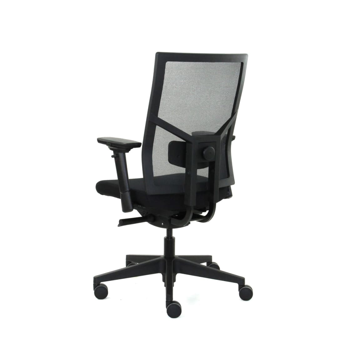 Workliving Zuidas Mesh Black Edition, Regain Seat, Ergonomic Design Office Chair, (N)EN 1335 — 6